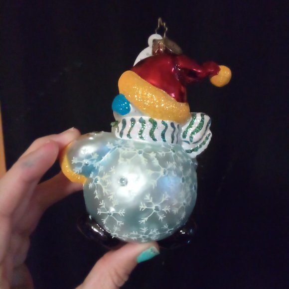 20th Anniversary Snowman CHUBBY CHEER Ornament - Picture 5 of 7